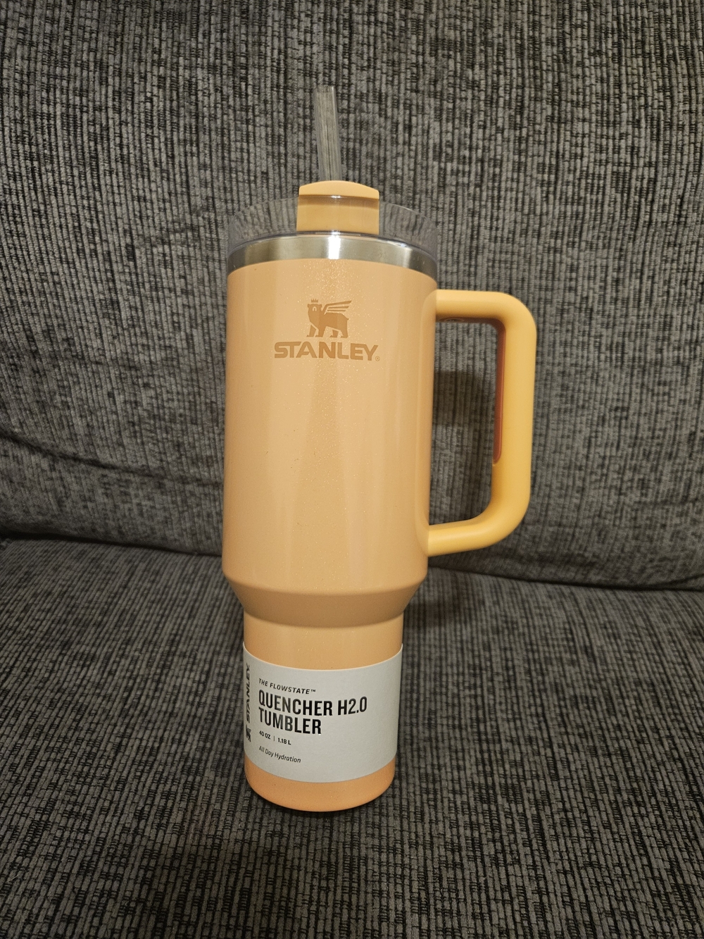 Stanley Quencher H2.0 Tumbler in Mustard Yellow